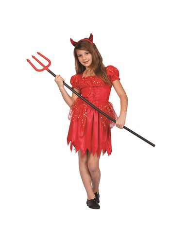 Glitter Devilina Girl CostumeS