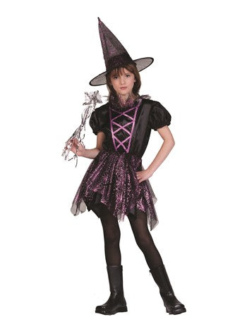 Spiderina Witch Dress & Hat (Large) | Costume-Shop.com