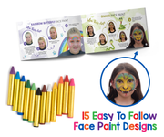 12 Face Paint Crayons | Costume-Shop.com