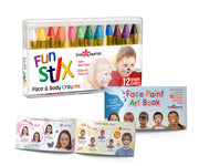 12 Face Paint Crayons | Costume-Shop.com