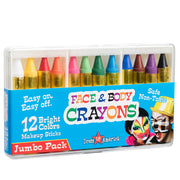12 Face Paint Crayons – Full Case