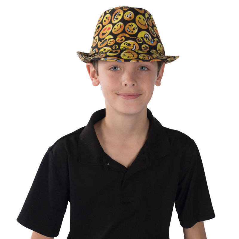 Emoji Fedora | Costume-Shop.com - image 1