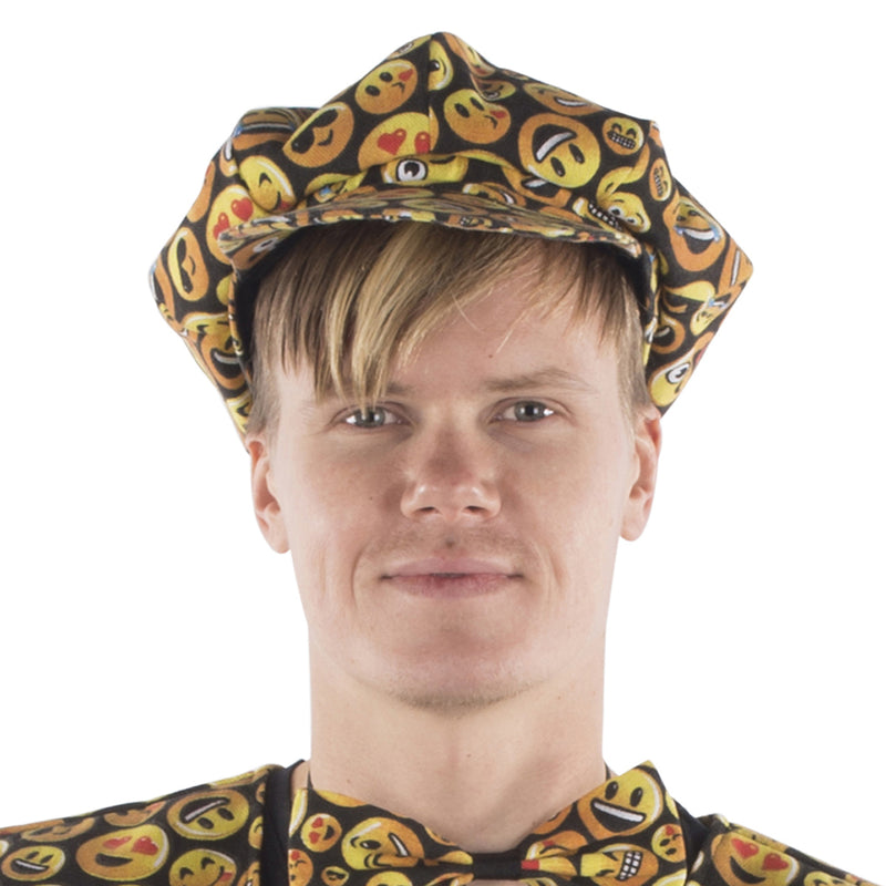 Vibrant Emoji Party Fedora | Costume-Shop.com
