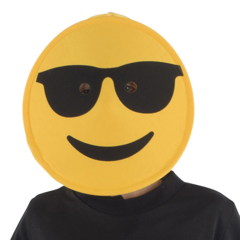 Sunglasses Emoji Mask – Adult - image 1
