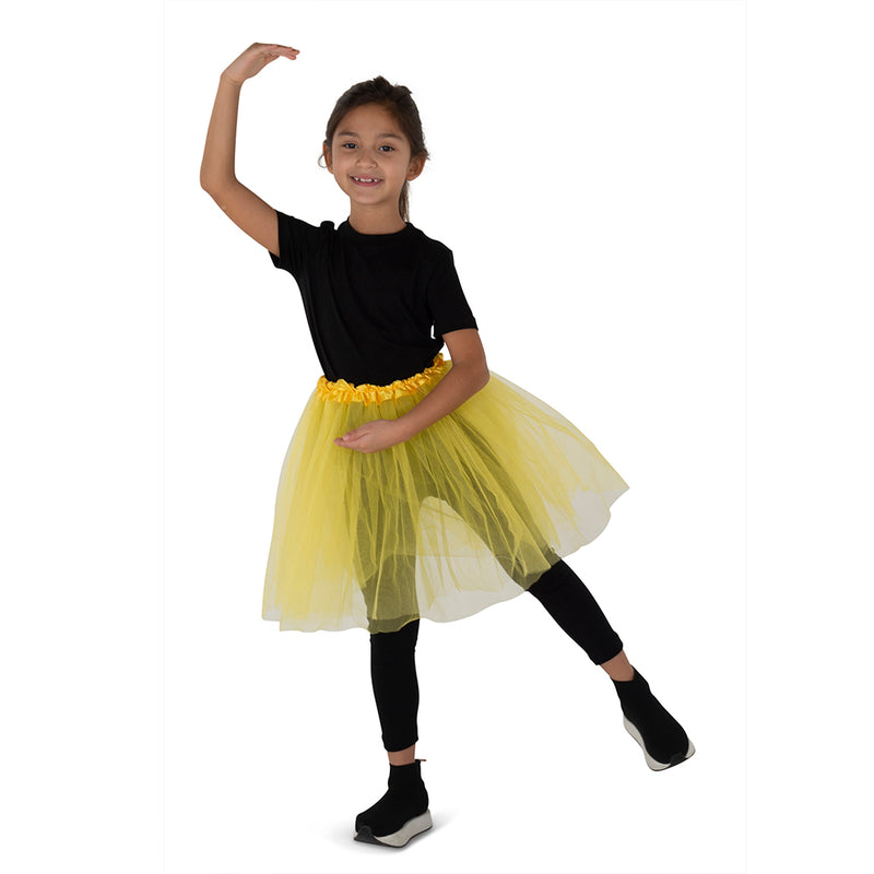Tutu Set for Girls – Set of 5 Colors, Tulle 3-Layered, 15 Inches Long - image 2