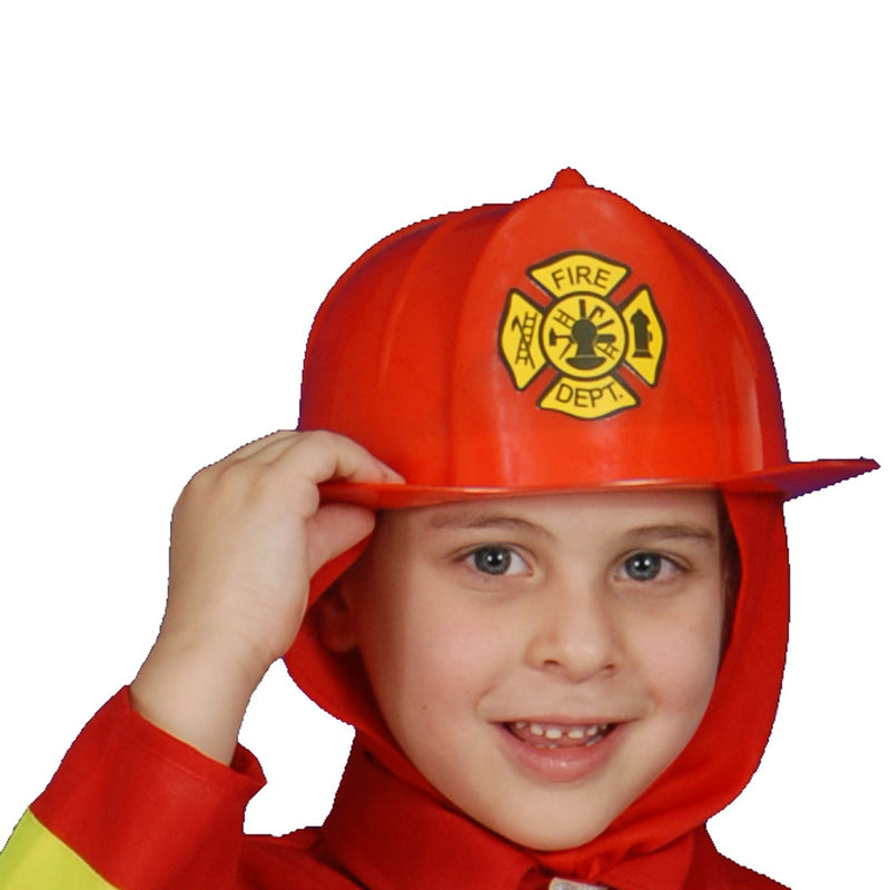 Fireman’s Hat – Red Firefighter Helmet for Kids - image 1