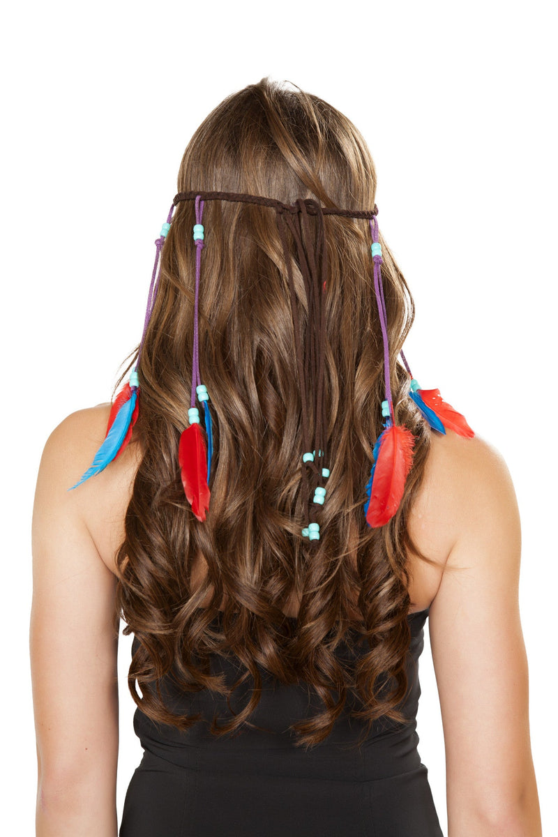 Brown Indian Headband | Costume-Shop.com - Brown / O/S - image 1