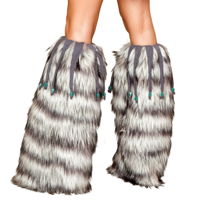 Leg Warmers with Beaded Fringe | Costume-Shop.com