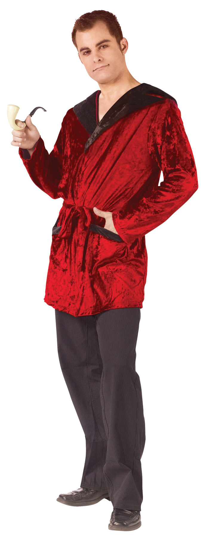 Luxurious Velvet Smoking Robe | Costume-Shop.com - One Size Fits Most - image 1