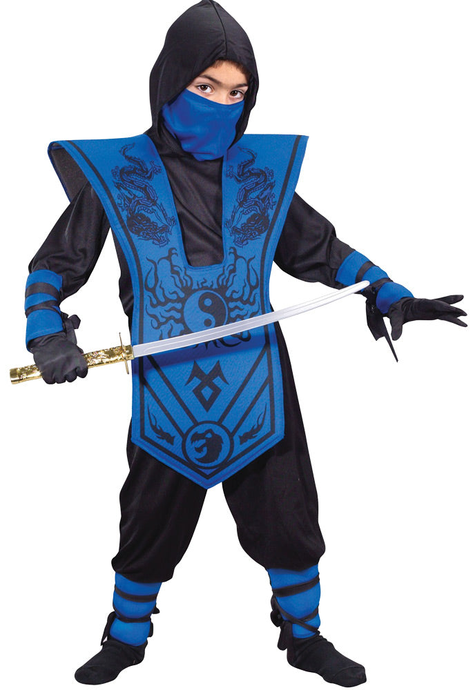 Ninja Complete Blue Costume | Costume-Shop.com - Large - image 1