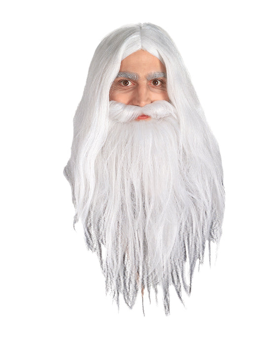 Gandalf Wig And Beard White