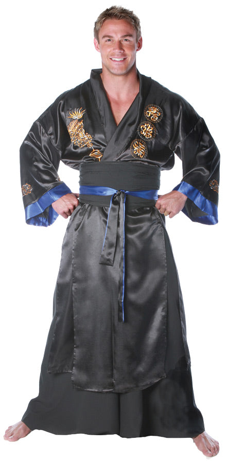 Samurai Black Costume - BLACK - image 1