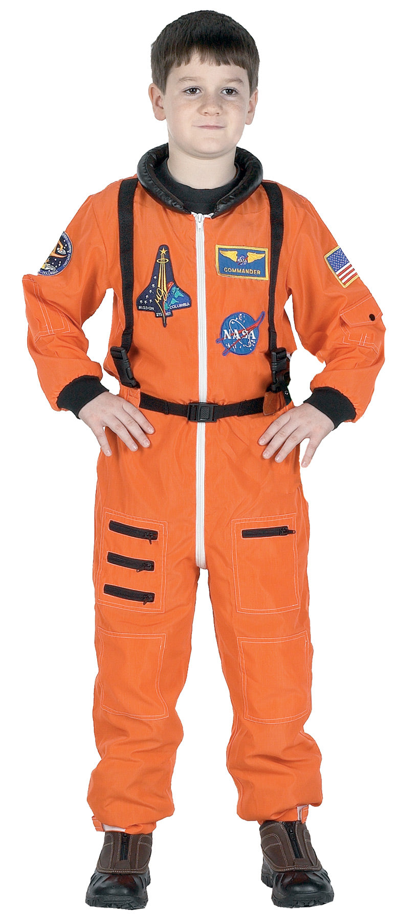 Astronaut Costume Orange Suit | Costume-Shop.com - BOYS 4-6 - image 1
