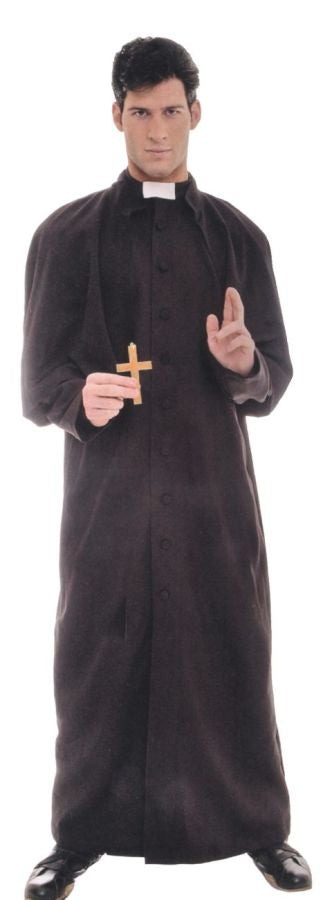 Traditional Priest Deluxe Costume - One Size Fits Most - image 1