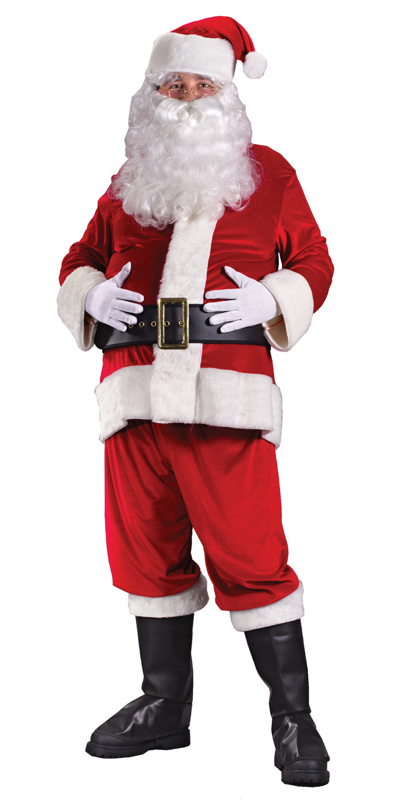 Luxe Velvet Santa Ensemble | Costume-Shop.com - LARGE - image 1