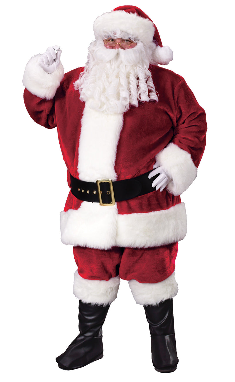 Crimson Luxe Santa Ensemble | Costume-Shop.com - 2XL - image 2