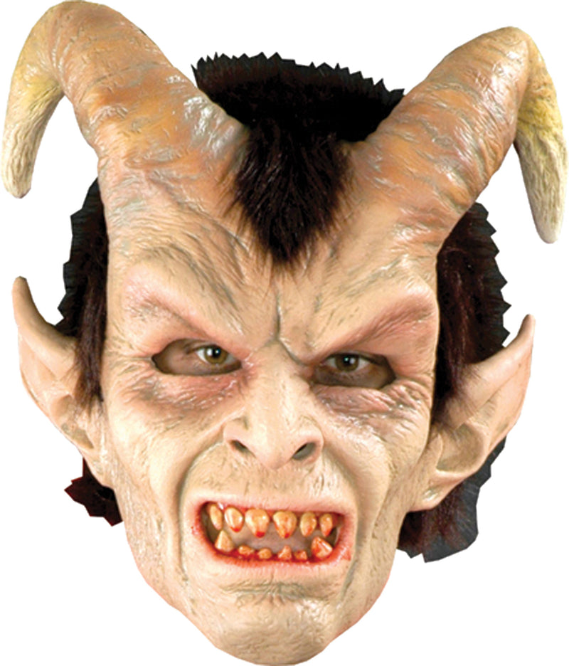Grand Devil Latex Mask - One Size Fits Most - image 1