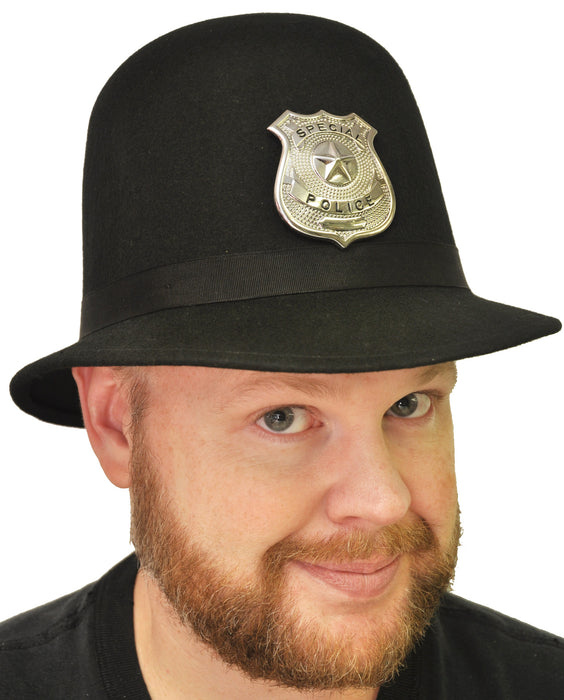 Keystone Cop Hat Deluxe