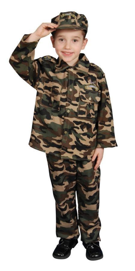 Army Toddler Costume - Todder 3T-4T - image 1