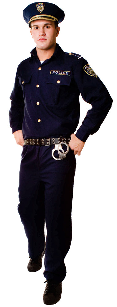 Police Costume - MEN'S 38-40 - image 1