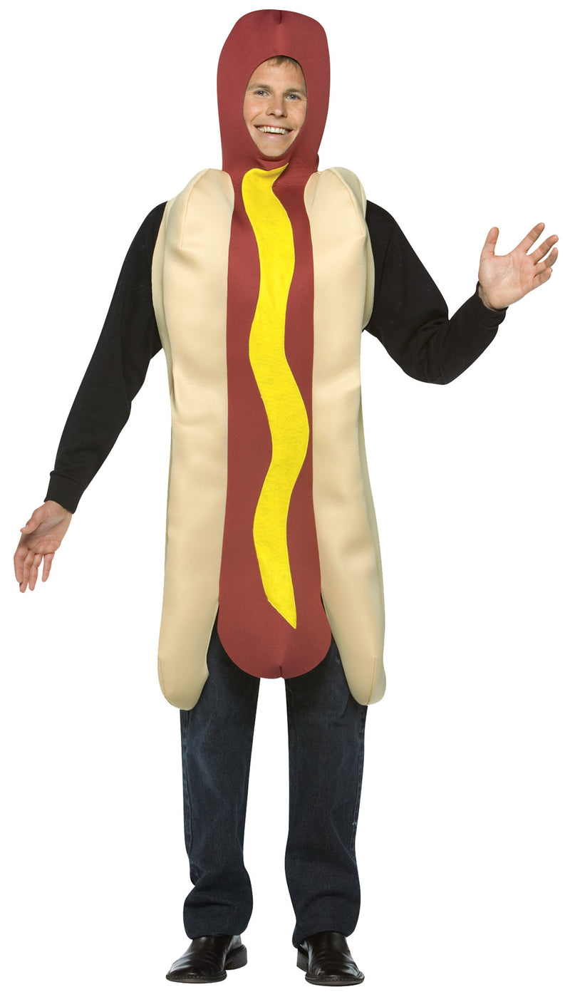 Classic Hot Dog Party Costume - One Size Fits Most - image 1