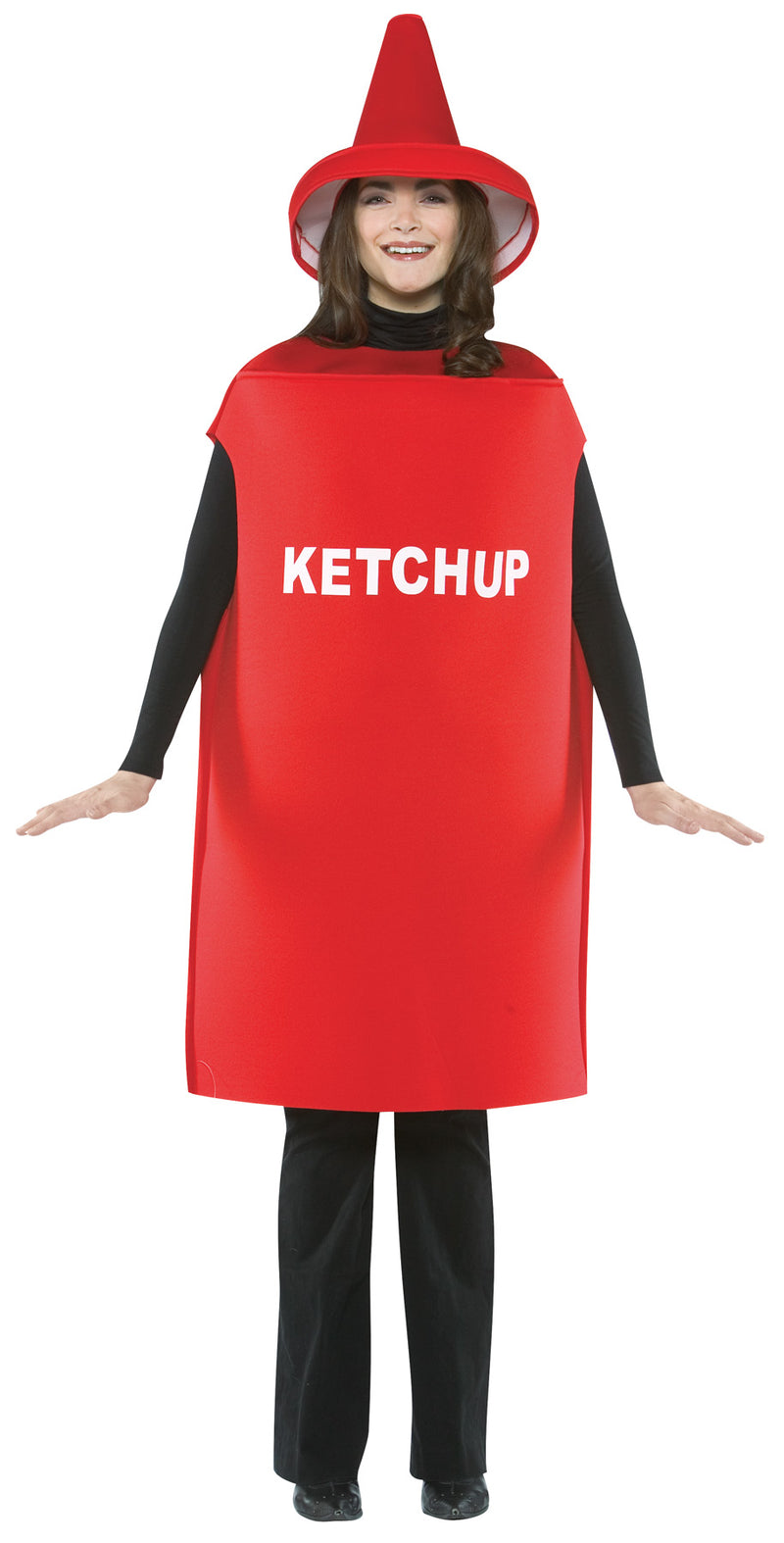 Adult Ketchup Bottle Outfit | Costume-Shop.com