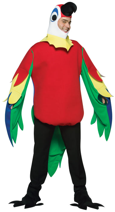 Vibrant Parrot Party Costume