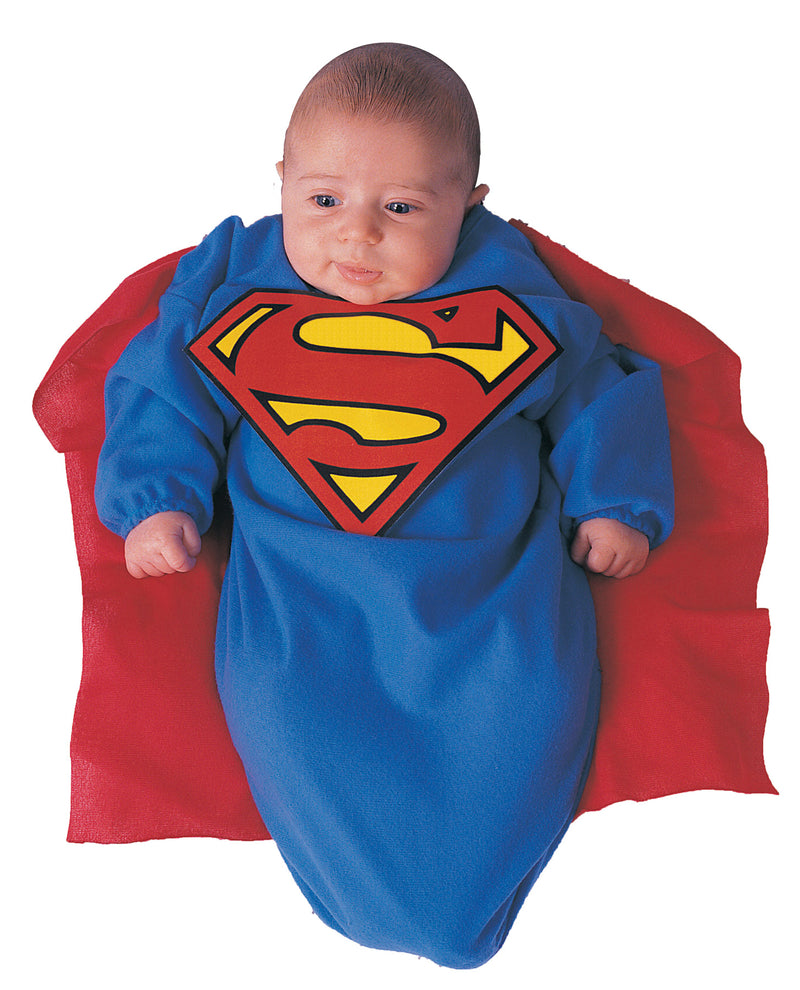 Superman Deluxe Baby Bunting - Infant Up to 9 Months - image 1