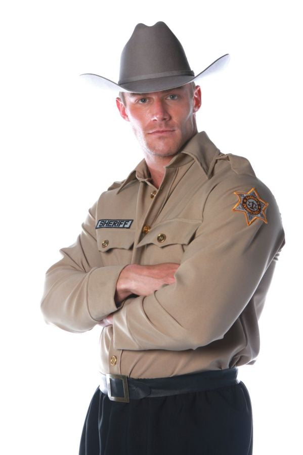 Sheriff Shirt Mens One Size - ONE SIZE - image 1