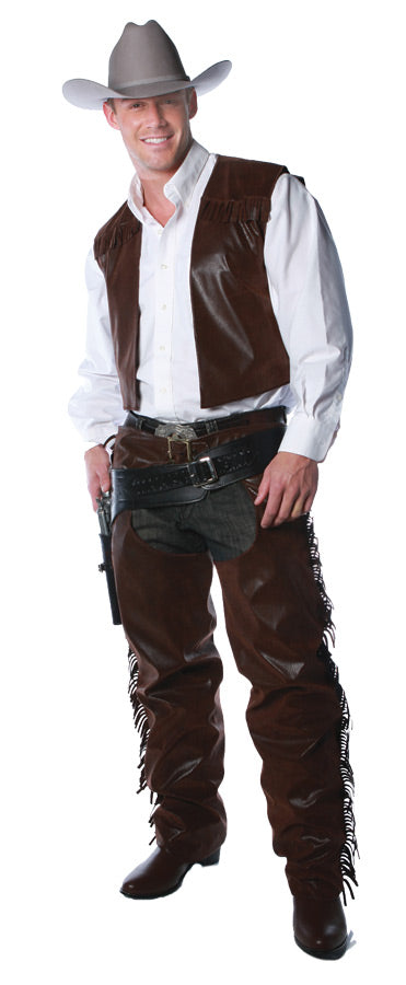 Vest And Chaps Set Adult - image 1