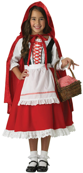 little red riding hood dress Deluxe Child Costume, Girl's, Size: XS our exclusive Kids Little Miss Red Riding Hood Costume Dress brings storybook adventure into the modern day Little Red Riding Hood Costume