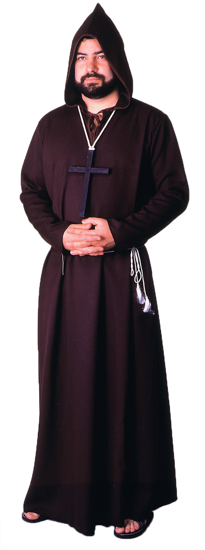 Deluxe Brown Monk Robe 🍂📿 - BROWN - image 1