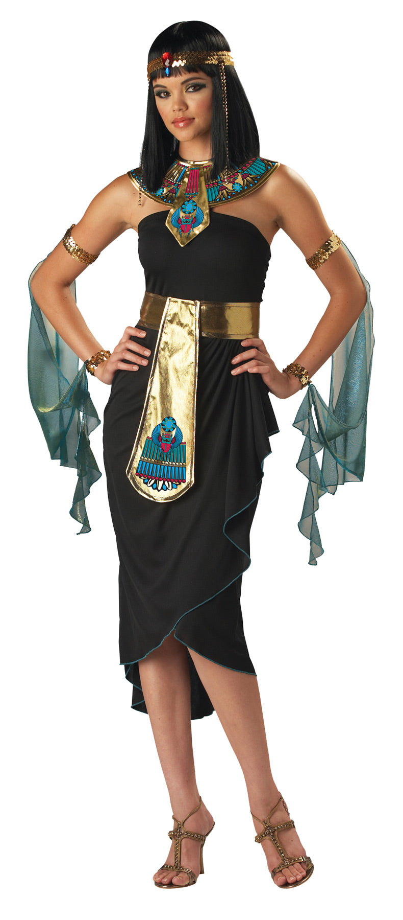 Deluxe Cleopatra Costume - Command Like the Queen of the Nile! 👑🌊 - WOMEN 4-6 - image 1