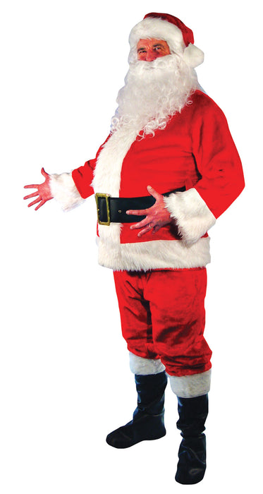 Premium Plush Santa Suit