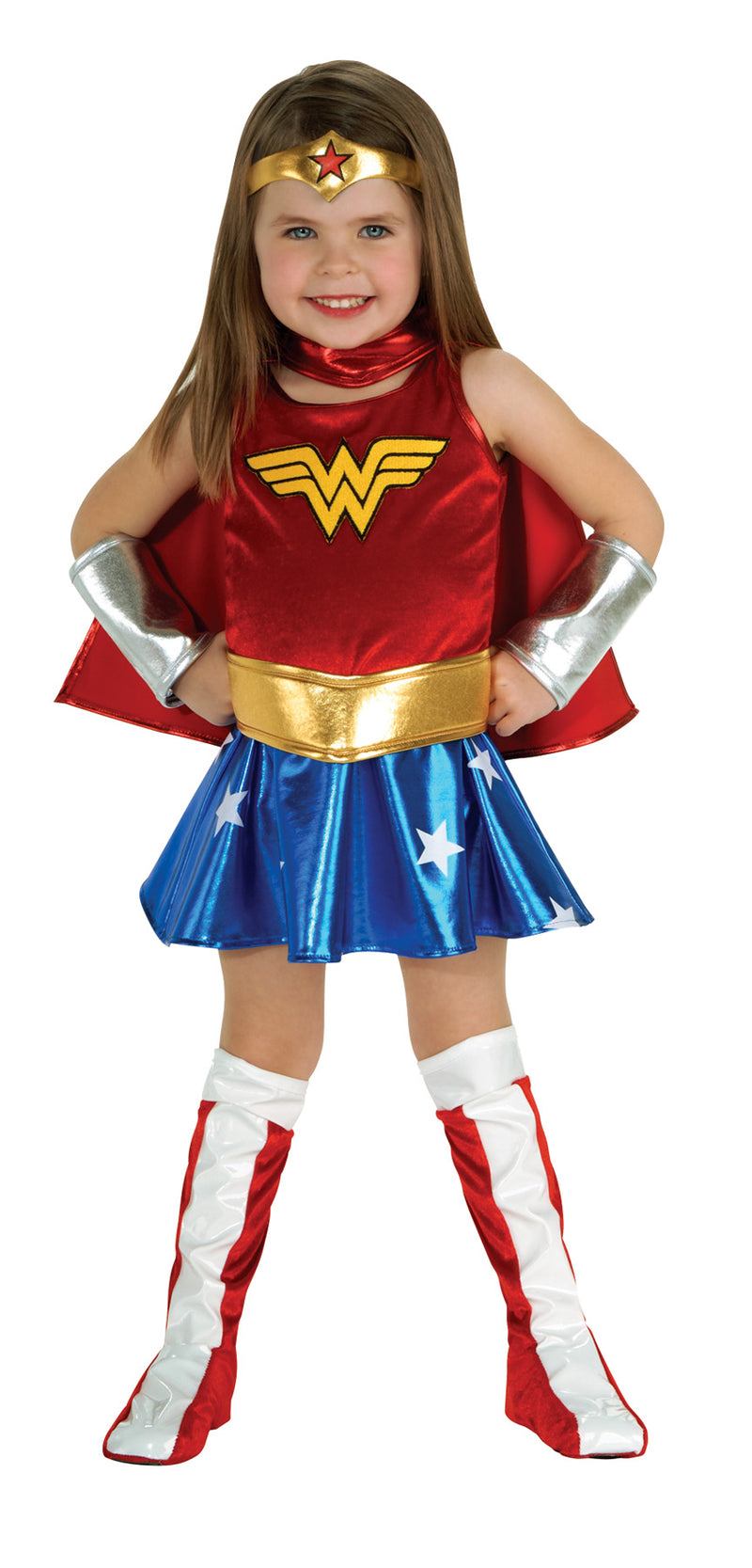 Wonder Woman Toddler Hero Costume - Toddler 2T-4T - image 1