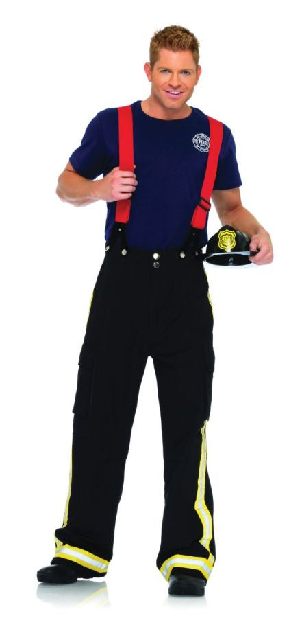 Firefighter Ready Gear Costume - MED/LRG - image 1