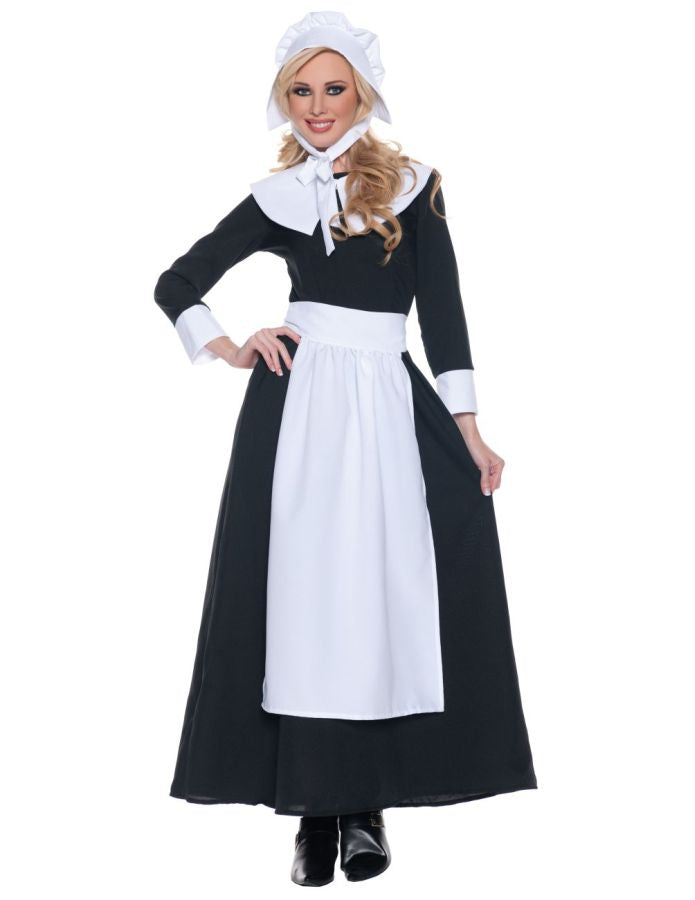 Classic Pilgrim Woman Costume - Large - image 1
