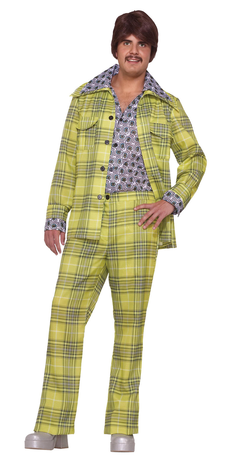 Leisure Suit 70's Plaid | Costume-Shop.com