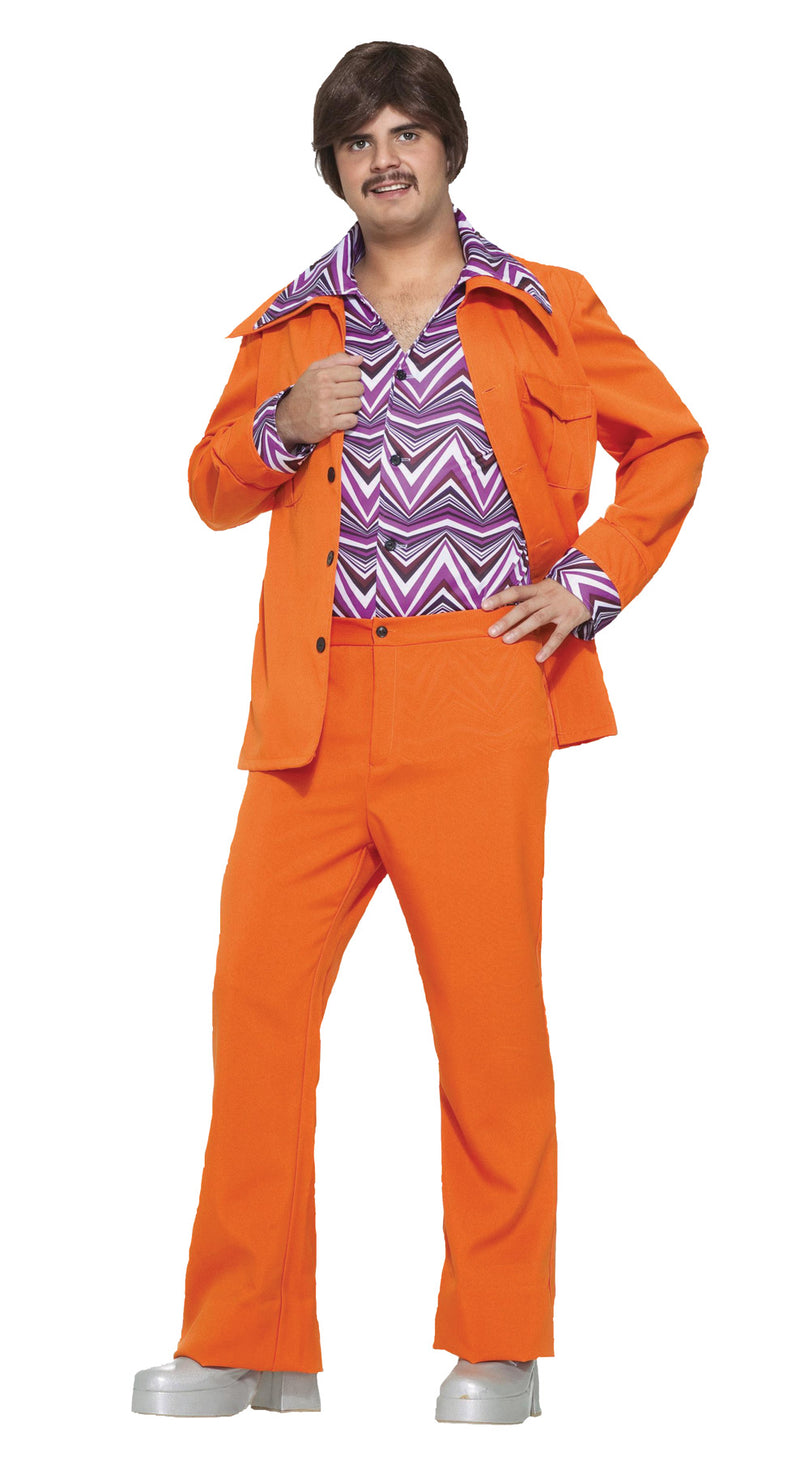 Leisure Suit 70's Orange - ONE SIZE - image 1