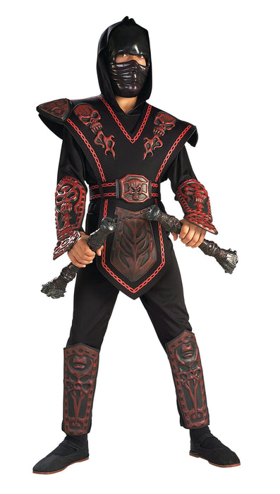 Red Skull Warrior Ninja Costume