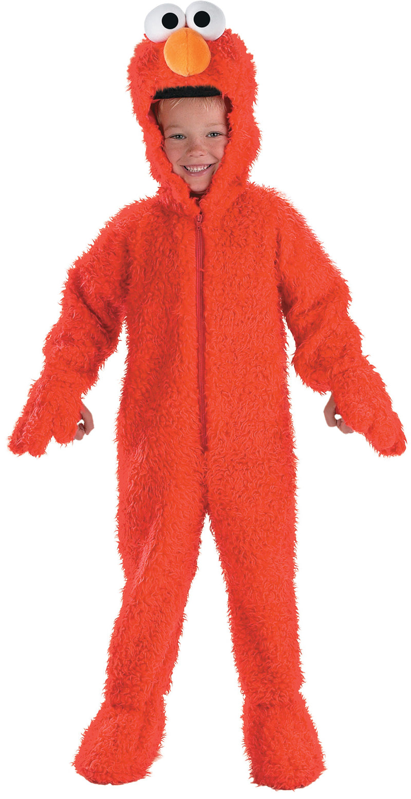 Elmo Deluxe Plush Toddler Costume - Toddler 2T - image 1
