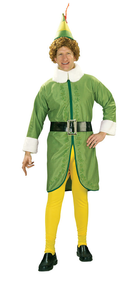 Classic Buddy the Elf Costume - One Size Up To 44 Chest - image 1