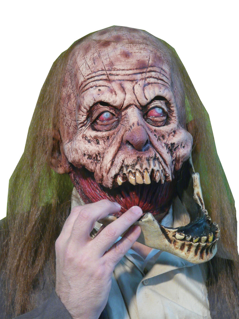 Slack Jaw Latex Mask - One Size Fits Most - image 1