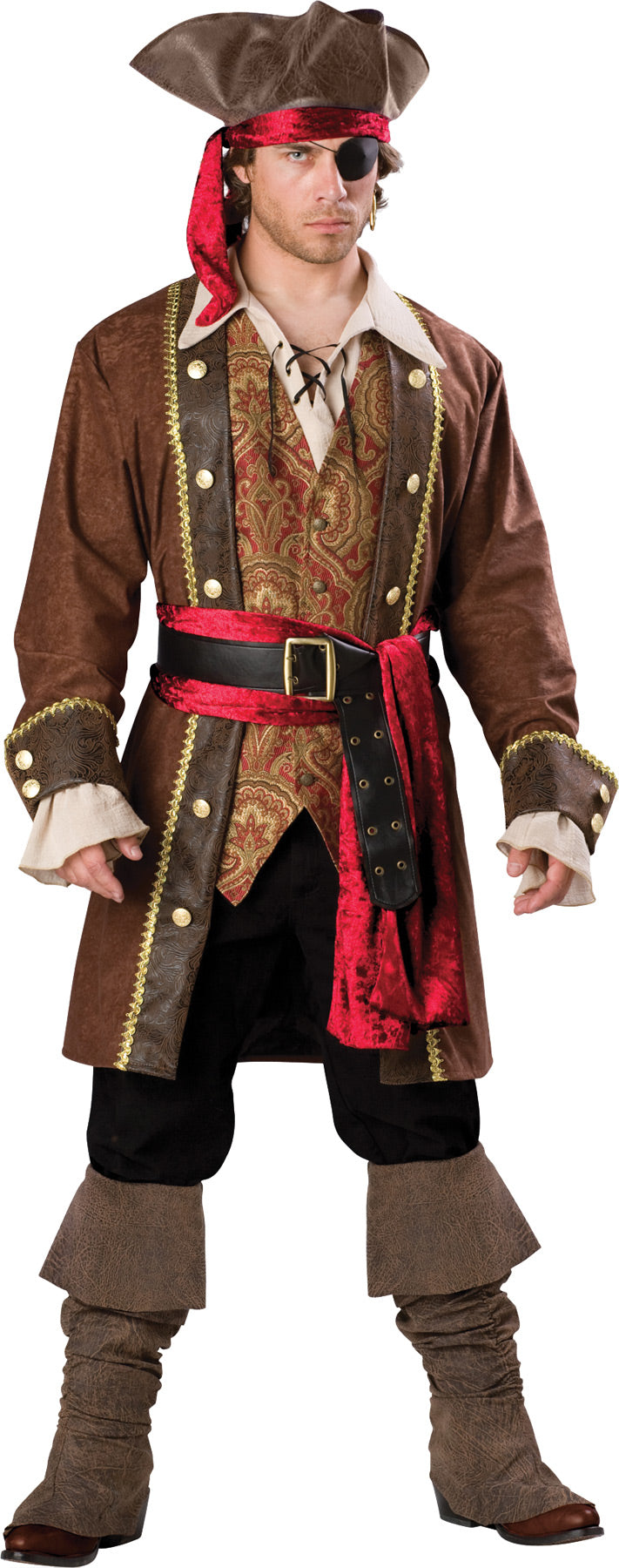 Capt Skullduggery Pirate Costume - XLARGE - image 1