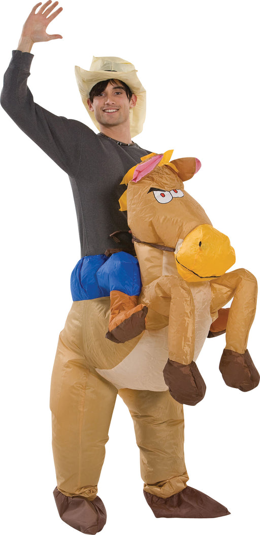Riding On Horse Inflatable - ONE SIZE - image 1