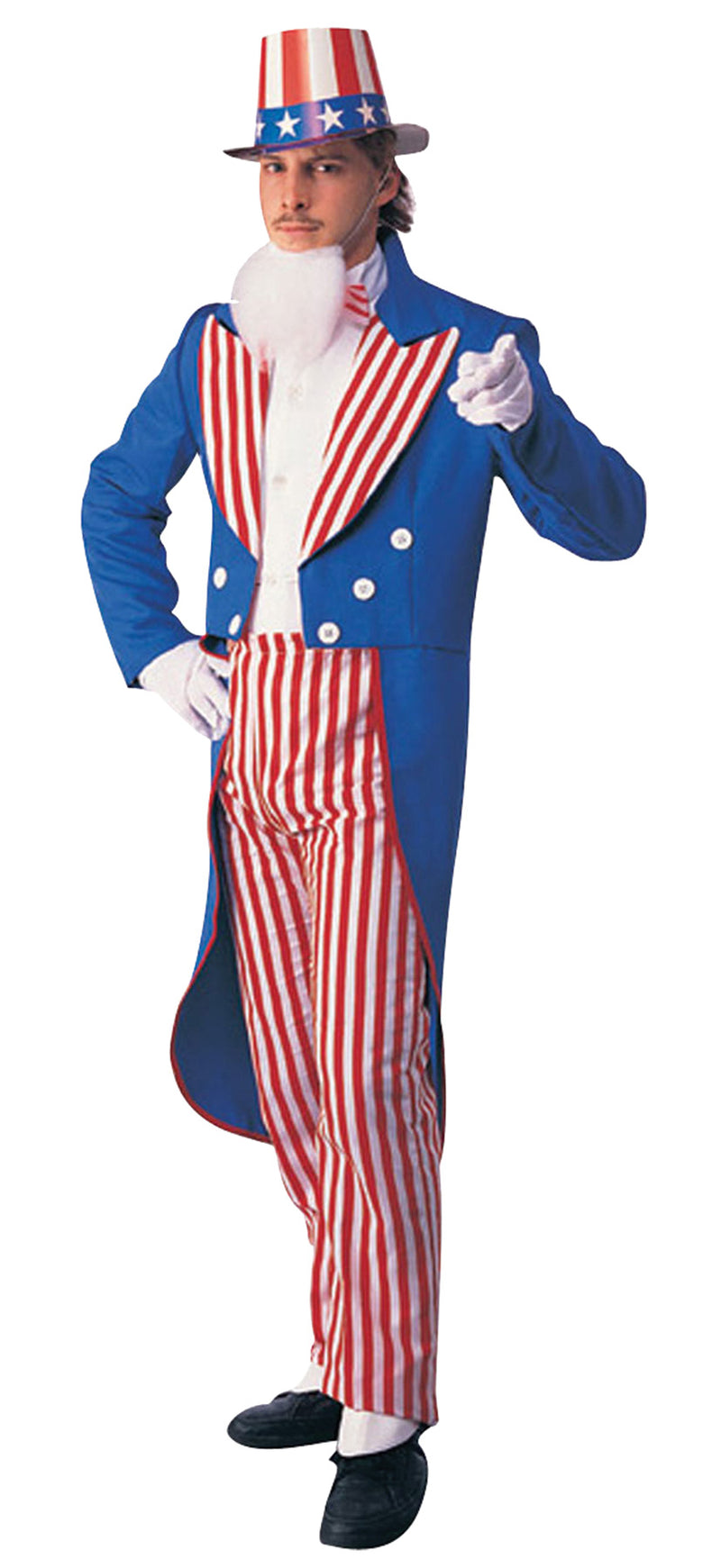 Patriotic Uncle Sam Ensemble - Small - image 1