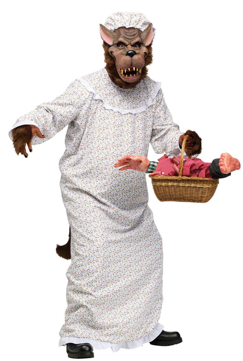 Big Bad Granny Wolf Disguise