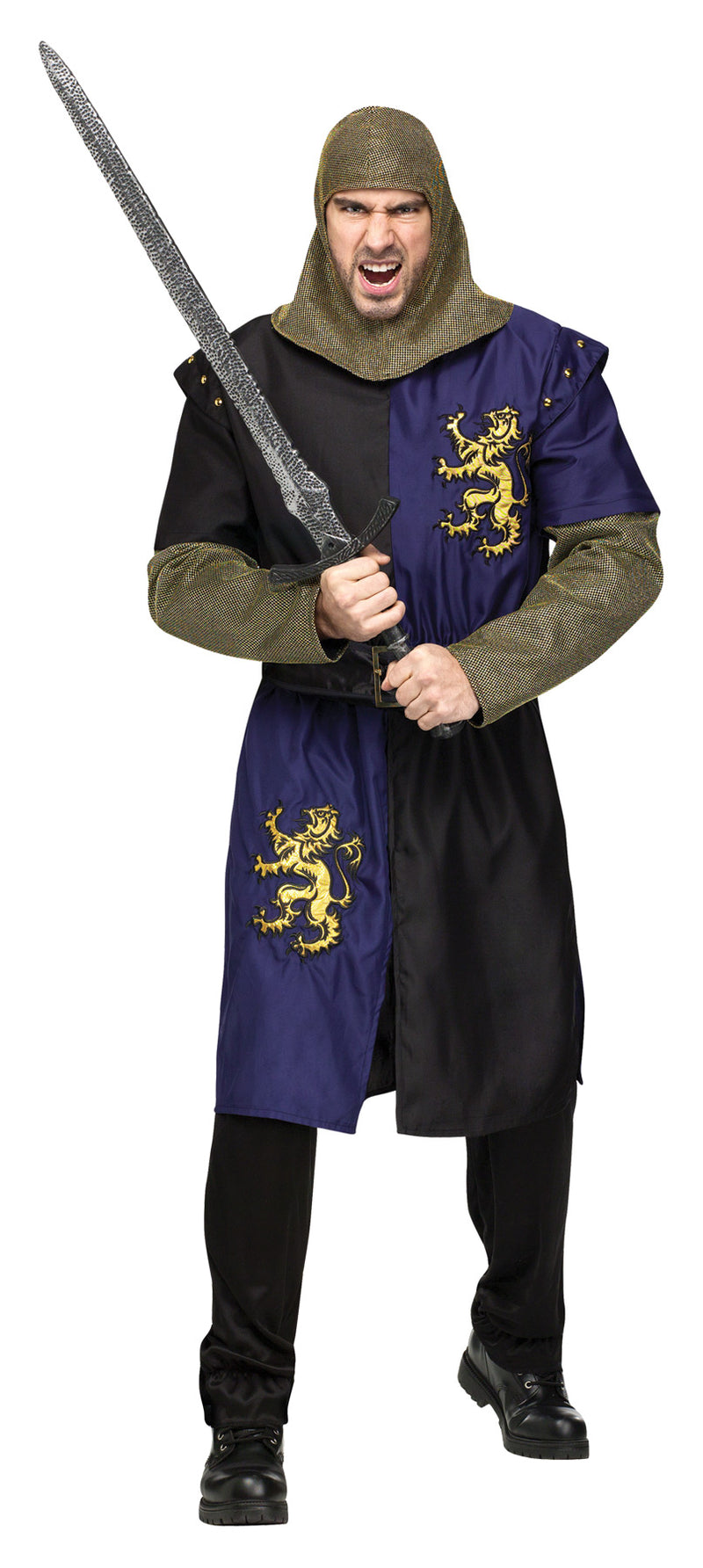 Renaissance Knight Costume - ONE SIZE - image 1