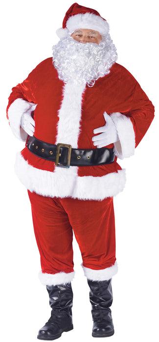 Velour Classic Santa Outfit