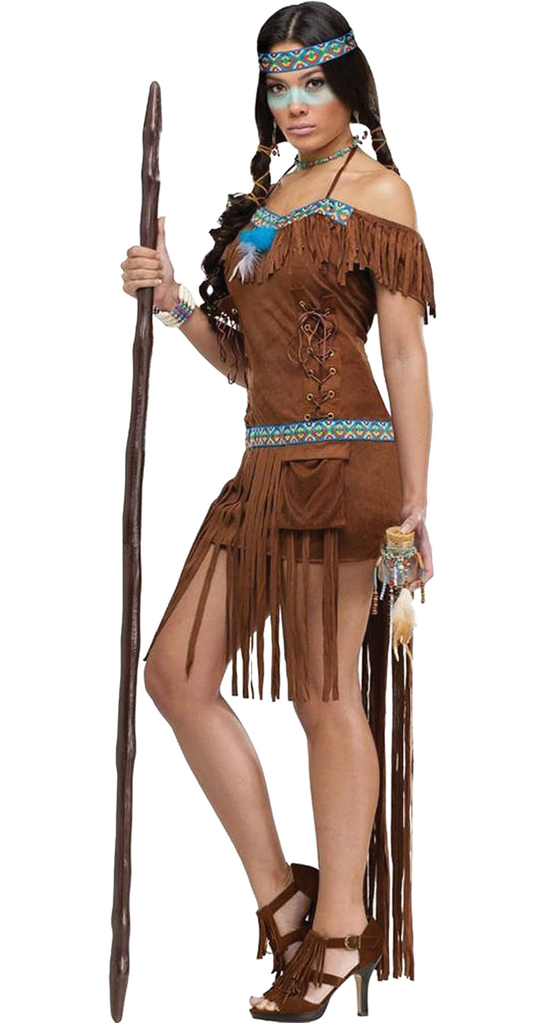 Medicine Woman Costume - SM/MED - image 1